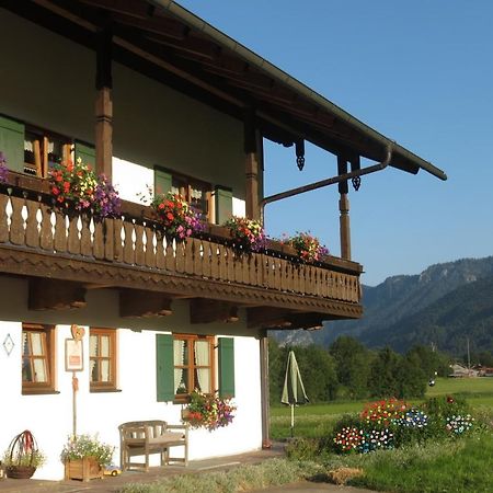 Gästehaus-Bauernhof Buchwieser Unterammergau Exterior foto
