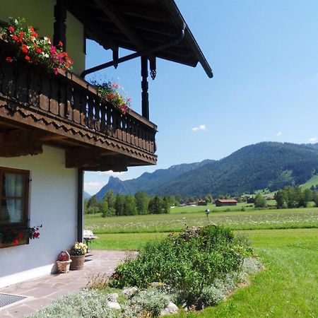 Gästehaus-Bauernhof Buchwieser Unterammergau Exterior foto