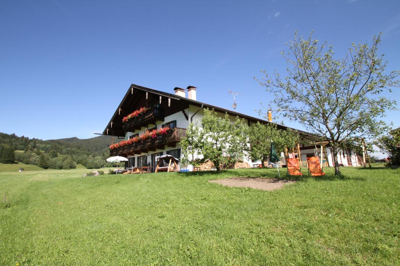 Gästehaus-Bauernhof Buchwieser Unterammergau Exterior foto